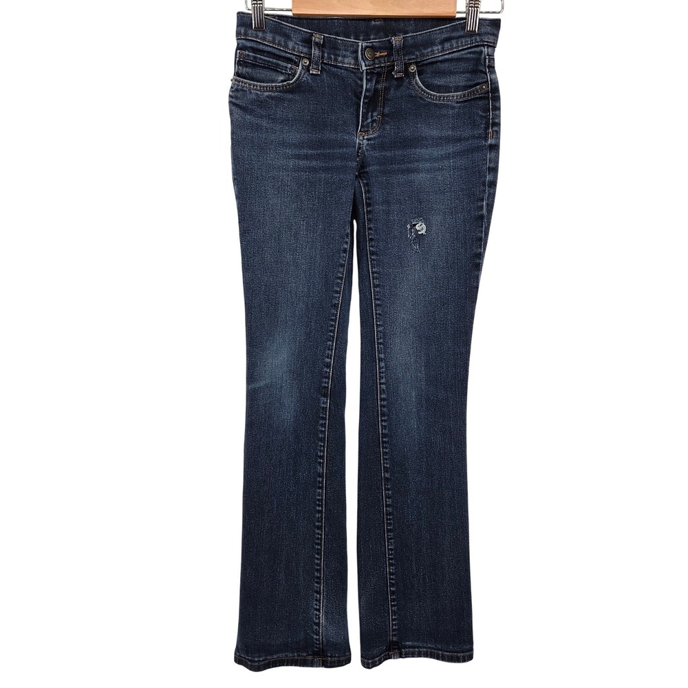 Patagonia‎ Bootcut Jeans Low Rise Women's Size 25 Dark Wash